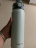 OSPIRO德國品質(zhì)溫杯男女生316不銹鋼兒童學(xué)生上學(xué)專用吸管1白色 曬單實拍圖
