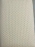MUJI[自營(yíng)限定]乳膠枕 天然乳膠枕頭透氣高回彈枕芯白色60×40×10cm 曬單實(shí)拍圖