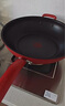 特福（Tefal）炒鍋家用不粘鍋平底炒鍋28cm炒鍋電磁爐燃?xì)庠钔ㄓ糜锈?曬單實(shí)拍圖