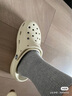 卡駱馳（crocs）經(jīng)典云朵Clog女沙灘洞洞鞋涼拖鞋206750 206750-2Y2  38  曬單實(shí)拍圖