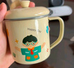 彩致（CAIZHI）316不銹鋼水杯卡通兒童喝水杯子泡茶杯口杯學(xué)生帶蓋帶手柄CZ6309 曬單實(shí)拍圖