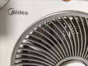 美的（Midea） 電風(fēng)扇 家用臺式小風(fēng)扇空氣循環(huán)扇轉頁(yè)扇辦公室桌面鴻運扇五葉輕音柔風(fēng)臥室宿舍節能省電臺扇 KYT20-25F【8寸推薦款】 桌面轉頁(yè)扇 曬單實(shí)拍圖