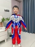 ULTRAMAN奧特曼衣服男童加絨加厚發(fā)光冬裝兒童賽羅男孩冬季套裝蜘蛛俠童裝 【賽羅】（發(fā)光眼鏡胸燈） 130 【建議身高120-130cm】 曬單實(shí)拍圖