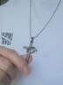 QMXD十字架項鏈男潮韓版嘻哈男士吊墜鈦鋼簡(jiǎn)約時(shí)尚鎖骨鏈百搭送男友 曬單實(shí)拍圖