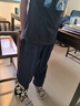 Levi's李維斯童裝夏季新款男童束腳防蚊褲兒童舒適長(cháng)褲休閑褲 深靛藍 150 /63 【建議身高140-152cm】 曬單實(shí)拍圖