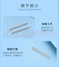 老銀匠s999足銀耳釘不易過敏養(yǎng)耳洞免摘銀針防堵時尚女足銀耳飾耳棒耳棍 8倉發(fā)貨 7對耳棍 999足銀/12mm長 曬單實拍圖