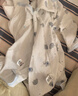 貝瑞加（Babyprints）嬰兒連體衣2件裝寶寶夏季長(cháng)袖爬服純棉哈衣柔軟家居內衣 藍80 曬單實(shí)拍圖