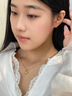 傾愛黃金項鏈女999足金小金坨吊墜小眾輕奢鎖骨鏈七夕禮物送女友 小金錘足金吊墜+金色銀鏈 曬單實拍圖