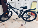 雷克斯LAUX哪吒200plus山地車(chē)成人學(xué)生代步通勤鋁合金24速純油碟 超啞木炭灰（標準版） 24速 26英寸 曬單實(shí)拍圖