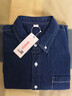 名創(chuàng  )優(yōu)品（MINISO）牛仔襯衫男2026新款男士純棉水洗淺藍色長(cháng)袖春秋款薄款百搭外套潮 【100%純棉】中藍 L /175(30天質(zhì)量問(wèn)題全額退) 曬單實(shí)拍圖