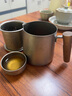 TILIVING鈦立維純鈦旅行茶具套裝便攜式戶外功夫茶具泡茶器全套個人專用 曬單實(shí)拍圖