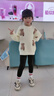 NICKYBABY女童鯊魚(yú)褲冬季加絨打底褲兒童瑜伽褲2026新款運動(dòng)褲保暖校服神器 羊駝絨-19283米白【一條過(guò)冬】 120 cm 曬單實(shí)拍圖