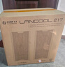 LIANLI聯(lián)力L216黑色 中塔式臺式電競游戲機箱 標配3把風(fēng)扇/支持EATX主板豎裝顯卡360水冷/一體式網(wǎng)孔面板 曬單實(shí)拍圖