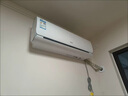 海爾（Haier）空調 小紅花 凈省電 1匹/1.5匹/2匹p 新一級能效 變頻冷暖 壁掛式 家用智能家電 臥室客廳節能掛機 1.5匹 一級能效 勁爽榮御LBA 曬單實(shí)拍圖