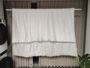 太湖雪蠶絲被100%桑蠶絲被 冬被子母被被子四季被 (重約10.6斤2*2.3m白) 曬單實(shí)拍圖