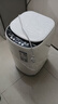 奧克斯（AUX）迷你洗衣機(jī) 全自動(dòng)小型嬰兒兒童寶寶內(nèi)衣波輪洗衣機(jī) 帶甩干烘干洗脫一體 【國(guó)補(bǔ)】4KG洗脫容量白色【母嬰專用】 曬單實(shí)拍圖