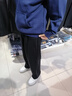 班尼路（Baleno）闊腿褲男潮流百搭垂墜寬松長(zhǎng)褲男士簡(jiǎn)約顯瘦運(yùn)動(dòng)休閑直筒褲男款秋 曬單實(shí)拍圖