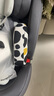 袋鼠爸爸（EURO KIDS）安全座椅嬰兒0-12歲360度旋轉兒童車載汽車用座椅 星途3灰色 曬單實拍圖