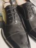 百麗張凌赫同款商務(wù)正裝皮鞋禮盒男士婚鞋59736CM1 黑色-珠光2 42 曬單實(shí)拍圖