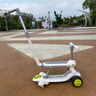 babycare兒童滑板車1-3-6歲多功能遛娃神器寶寶可坐滑滑車周歲禮物 辛德白 曬單實拍圖