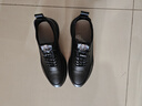 戈耐（GENAI）休閑鞋男士皮鞋真皮保暖秋冬季戶(hù)外運動(dòng)內增高男鞋子男生潮流百搭 黑色【內增高】真牛皮 四季款 40碼(250MM) 曬單實(shí)拍圖