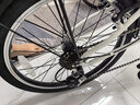 大行（DAHON）HAT061折疊自行車(chē)20英寸6速成人男女通勤休閑變速單車(chē) 白色 曬單實(shí)拍圖