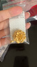 周大生（CHOW TAI SENG）黃金吊墜牡丹花掛墜玫瑰花櫻花七夕禮物送女友 國(guó)色牡丹4.3g 曬單實(shí)拍圖