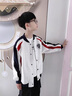 奧特曼童裝男童外套春秋新款兒童衣服洋氣中大童男孩時(shí)尚潮流韓版棒球服 花灰色 110 建議100-110cm4-5歲 曬單實(shí)拍圖