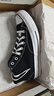 匡威（Converse）官方 莫爾登All Star帆布運動(dòng)休閑板鞋黑色A00811C A00811C 44 曬單實(shí)拍圖