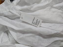 優(yōu)衣庫女裝法國麻襯衫長(cháng)袖襯衣上衣空調衫薄外套475647 00 白色 2XL /170/100B 曬單實(shí)拍圖
