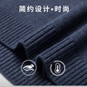 JEEP SPIRIT吉普針織衫男秋冬季高端商務(wù)休閑毛衣男士圓領(lǐng)打底衫 卷云蘭 3XL 曬單實(shí)拍圖
