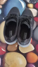 斯凱奇（Skechers）男鞋跑鞋透氣網(wǎng)面跑步鞋舒適緩震回彈休閑運(yùn)動鞋 BKGY黑灰 42 曬單實(shí)拍圖