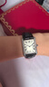 【二手99新】卡地亞（Cartier）女表坦克系列石英奢侈品腕表 【W(wǎng)STA0028】中號(hào)皮帶鑲鉆34x27mm 進(jìn)口手表+全國(guó)包郵+終身售后 曬單實(shí)拍圖
