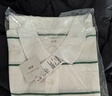 優(yōu)衣庫男裝/男女同款快干POLO衫短袖條紋T恤478788 00 白色 M /170/92A 曬單實(shí)拍圖
