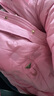 鴨鴨 2025年反季輕薄羽絨服女款秋冬季短款時(shí)尚翻領(lǐng)白鴨絨保暖外套 曬單實(shí)拍圖