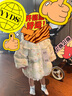 巴拉巴拉嬰兒花版羽絨服女童冬季短款外套保暖甜美時(shí)尚萌208424107010 曬單實(shí)拍圖