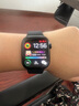 Apple/蘋果 Watch Series 10 智能手表GPS+蜂窩款42毫米亮黑色鋁金屬表殼黑色運動型表帶S/M MWXM3CH/B 曬單實拍圖