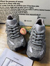 莎萊茜（SALAXI）2025秋季新款巴黎潮牌老爹鞋男厚底增高時(shí)尚百搭情侶運動(dòng)休閑鞋女 灰色 40 【男款】 曬單實(shí)拍圖