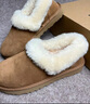 UGG秋季女士舒適茸茸毛鞋領(lǐng)厚底圓頭休閑懶人毛毛鞋 1166733 DRKT | 深太妃糖棕色 37 鞋款偏小，建議拍大一碼 曬單實(shí)拍圖