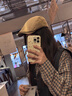 FitonTon棒球帽女明星同款英倫風(fēng)復古鴨舌帽男日系報童畫(huà)家反戴前進(jìn)帽 曬單實(shí)拍圖
