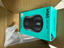 羅技（Logitech）M185鼠標 無(wú)線(xiàn)鼠標 辦公鼠標 對稱(chēng)鼠標 黑色灰邊 帶無(wú)線(xiàn)2.4G接收器 曬單實(shí)拍圖