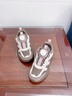 暇步士（Hush Puppies）童鞋秋季新款兒童戶(hù)外運動(dòng)鞋男童跑步鞋女童透氣軟底旋鈕扣休閑鞋 HP5805008棕色款 34 曬單實(shí)拍圖