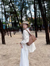 BAGTREE包包樹風(fēng)信包2025年新款植鞣皮單肩腋下大容量通勤女包七夕禮物 烤棕色+烤棕色啟笛掛件 小眾輕奢女包 曬單實(shí)拍圖