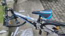 金武端自行車(chē)成人山地車(chē)公路賽車(chē)單車(chē)騎行變速超輕越野中學(xué)生初中青少年 頂配版-輻條輪-黑藍色 26寸21速 曬單實(shí)拍圖