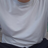 lululemon丨Zeroed In 男士運動(dòng)短袖 T 恤 速干 芯吸 LM3F16S 白色 M 曬單實(shí)拍圖