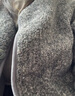 優(yōu)衣庫女裝仿羊羔絨搖粒絨休閑開(kāi)衫長(cháng)袖寬松外套25秋冬新款479616 08 深灰色 M /160/84A 曬單實(shí)拍圖