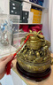 子木雅居純銅金蟾擺件聚寶盆三足金蟬招財鎮(zhèn)宅轉(zhuǎn)運客廳玄關辦公室風水擺件 聚寶盆金蟾【高23cm】 曬單實拍圖