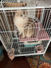 達洋直營(yíng) 龍貓雪貂籠鋼管方管籠高級籠子小貓四層小別墅貓籠D800 白身粉板套餐一單籠標配 曬單實(shí)拍圖