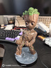 NXDL銀河護衛隊 Groot 公仔手辦xbox手柄模型架 樹(shù)人手柄桌面支架（無(wú)手柄） 曬單實(shí)拍圖