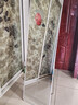 千禧華府全身鏡穿衣鏡落地鏡子掛門(mén)服裝店試衣防爆壁掛鏡一體簡(jiǎn)約白40*150 曬單實(shí)拍圖